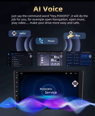 Radio Android Auto 9 PODOFO