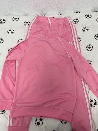Chándal Adidas rosa invierno