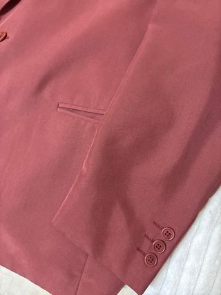 Americana granate El Corte Inglés talla M