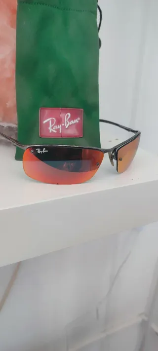 Gafas de Sol Ray-Ban Naranja y Rojo