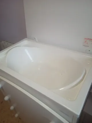 Cómoda bañera bebe