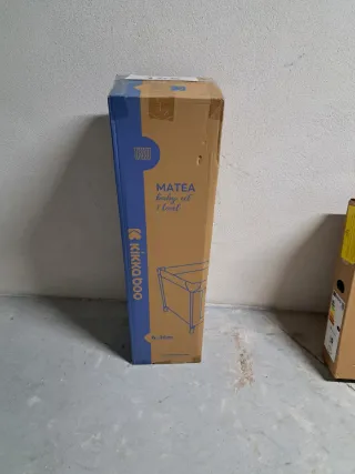 Cuna de viaje color navy nueva sin abrir