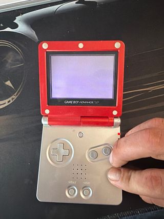 Nintendo gameboy advance sp edicion mario