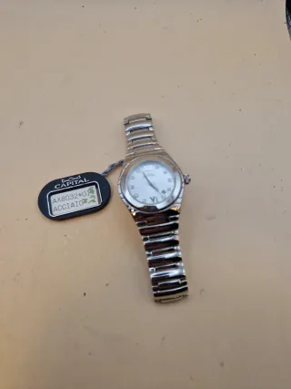 Orologio Donna CAPITAL Design Wave Argento