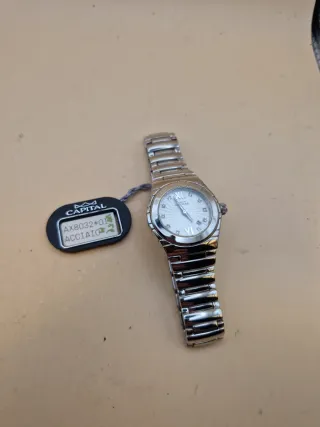 Orologio Donna CAPITAL Design Wave Argento