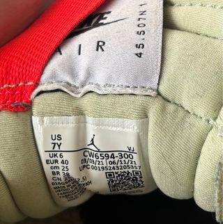 Nike Air Jordan MA2 uomo 40 beige/verde – sneakers