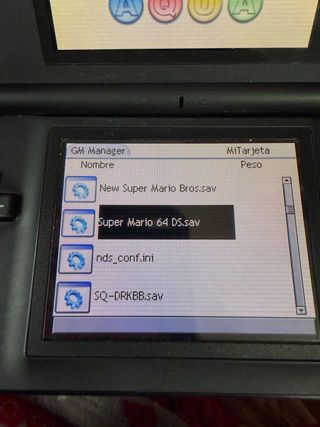 Tarjeta juegos Nintendo DS