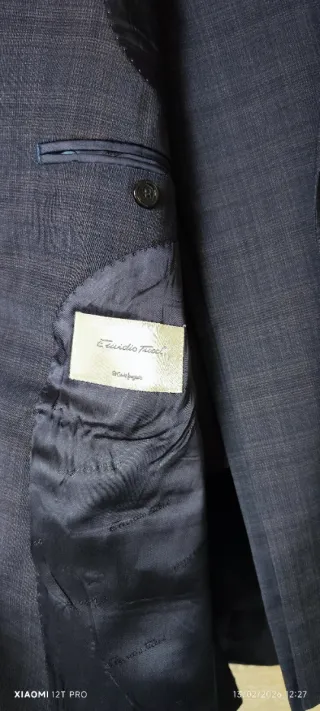 Traje de vestir Emidio Tucci Azul/Gris