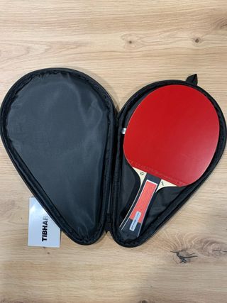 Pala ping pong TIBHAR LEBRUN PRO X + funda NUEVAS