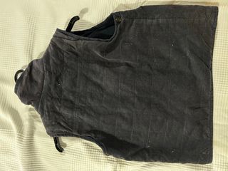 Chaleco niño niña zara azul marino