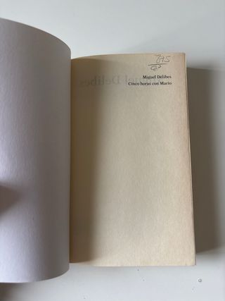 Cinco horas con Mario (Destinolibro) (Spanish E...