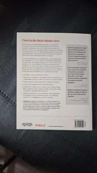 Ciencia de datos desde cero. Segunda edición: P...