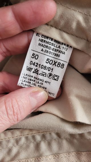 Pantalón Chino de hombre, Massimo Dutti t50, beig