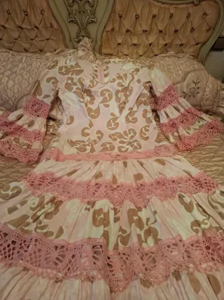 Traje de flamenca canastero