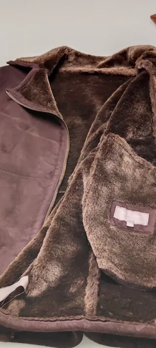 Chaqueton simulando ante forrado