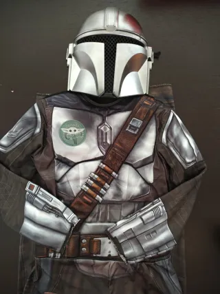 Disfraz Niño Mandalorian Talla 7-8 Años