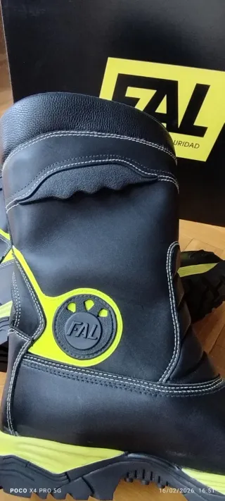 Botas de intervención de bomberos FAL sin estrenar