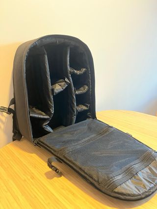 Zaino per trasportare fotocamere reflex