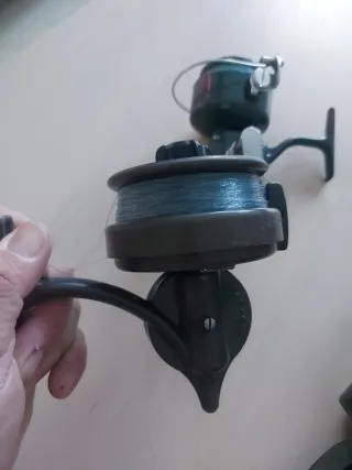 Lote 4 carretes pesca vintage