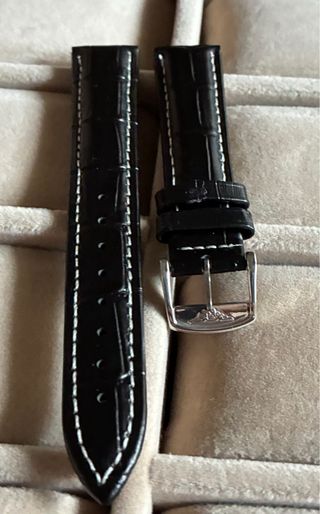 Correa en piel de becerro para reloj Longines 18mm