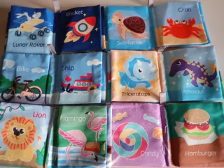 Libros sensoriales para bebé