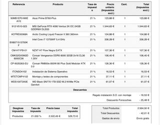 Pc gaming RTX 4090 ventus