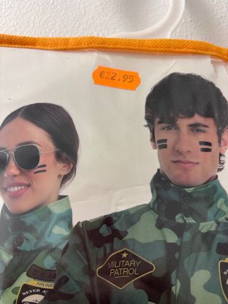 Disfraz Militar Camuflaje Talla M