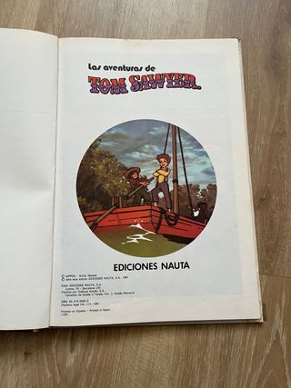 Comic “Las aventuras de Tom Sawyer”
