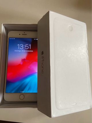Teléfono móvil iPhone 6 Plus dorado