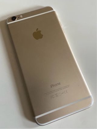 Teléfono móvil iPhone 6 Plus dorado
