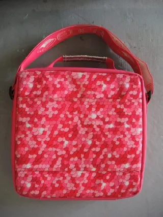 Borsa Edea rosa + Porta ruote + Spinner