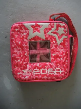Borsa Edea rosa + Porta ruote + Spinner