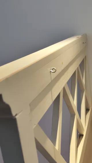 Cabezal de cama madera 90 cm