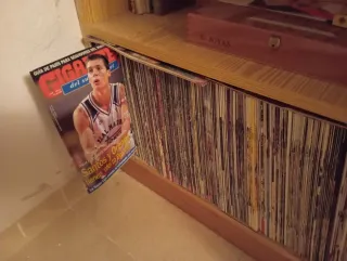 Revistas antiguas gigantes del básquet