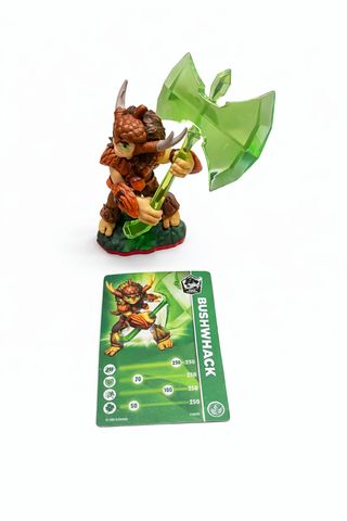 Skylanders Trap Team Bushwhack + Carta