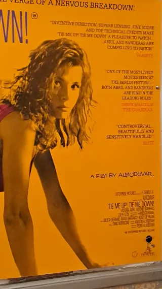 Poster Vintage Atame U.K Victoria Abril