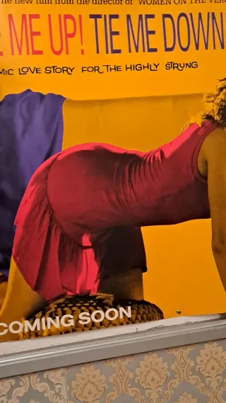 Poster Vintage Atame U.K Victoria Abril