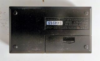 Afinador KORG para guitarra y bajo.