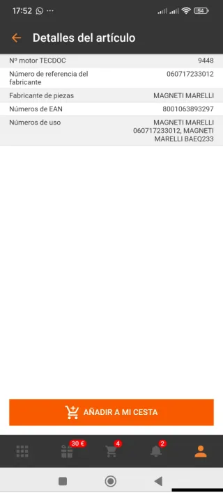 Bobinas de encendido Saab 9-5