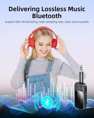 Transmisor receptor Bluetooth 5.4 jack 3.5