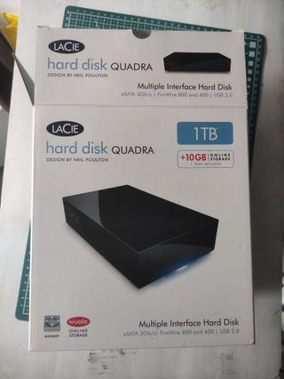 carcasa disco duro LaCie Quadra