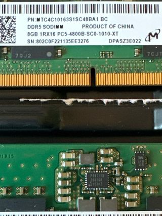 Ddr 5 so dimm 16 Gb 2x 8 Gb Micron