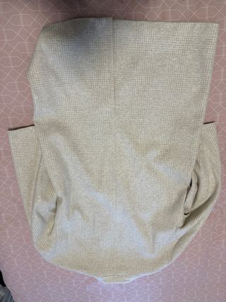 Abrigo Zara Beige Talla S