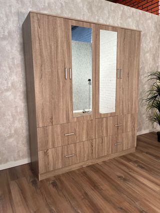 Armario 4 puertas con espejos! Nuevos"!