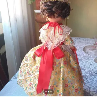 Traje de Fallera para Muñeca Nanci