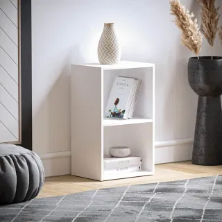 Estantería Oxford 2 Niveles Blanca