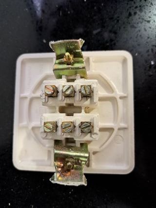 2 Interruptores Antiguos Años 70 Marca BJC