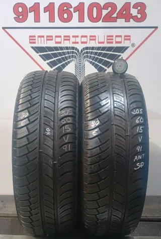 -205 60 15 V MICHELIN RUEDA AL 90% VIDA UTIL