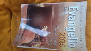 2 libros Evangelio 2024 con Papa Francisco (Ciclo