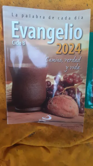 2 libros Evangelio 2024 con Papa Francisco (Ciclo